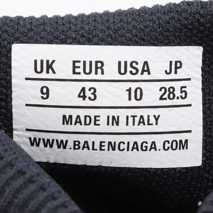 Balenciaga SPEED TRAINER Black Red Sneakers Size EU 43