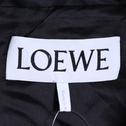 LOEWE HOODED PADDED JACKET Black Size 48
