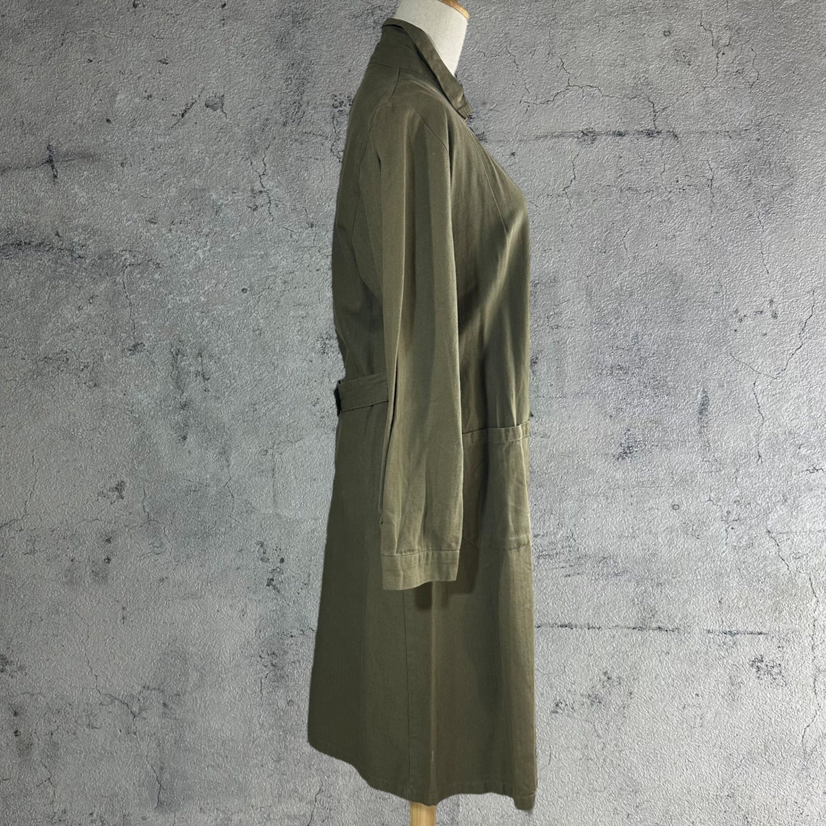 vintage Euromilitary Czech Army Work Coat Cotton