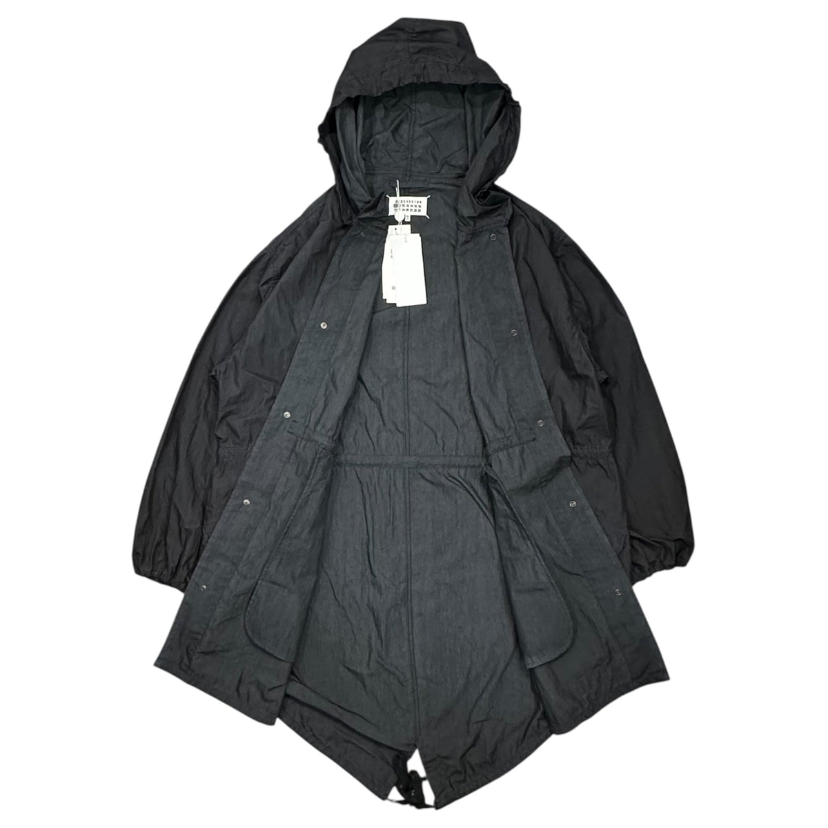 MAISON MARGIELA 26AW Hooded Fishtail Mod Coat Size 44