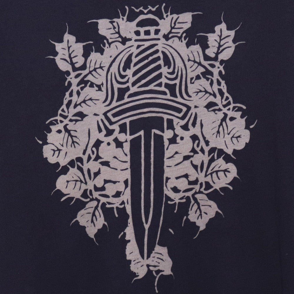 CHROME HEARTS Women's Old Vine Dagger Hoodie Navy Size XS