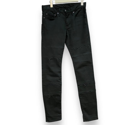 HYSTERIC GLAMOUR Tacky touch Bellows Jeans Black Size 28inch