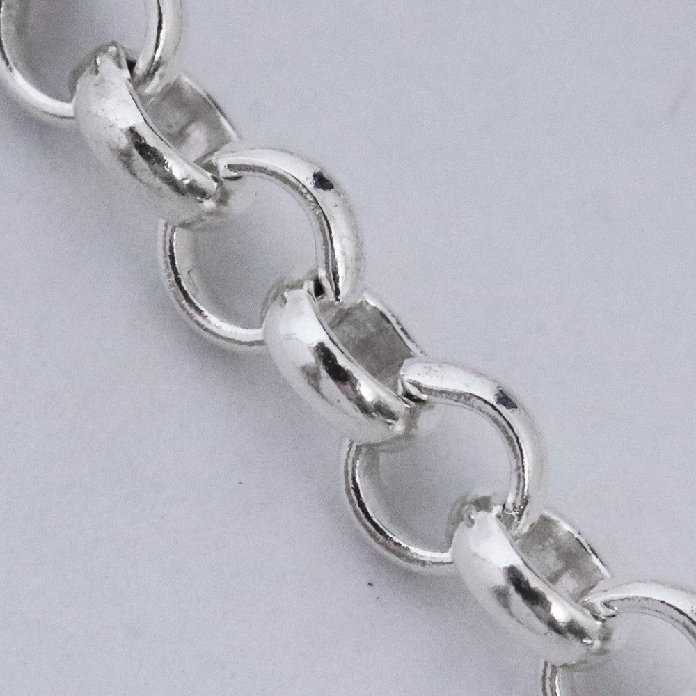 CHROME HEARTS Roll Chain Necklace Silver