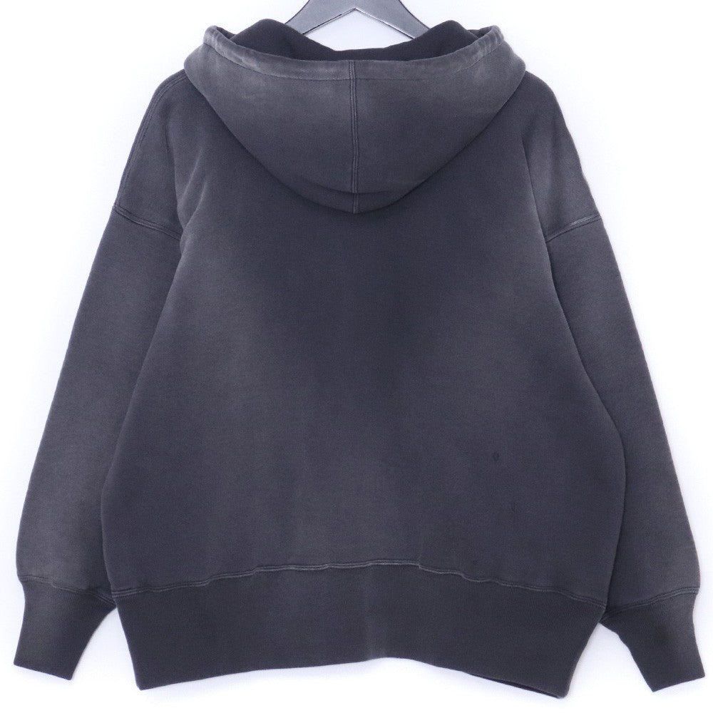 SAINT MICHAEL 25AW Berberjin Fade Hoodie Black Size M