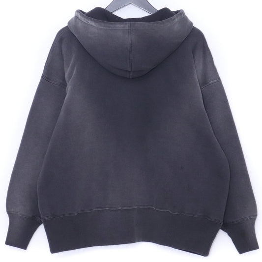 SAINT MICHAEL 25AW Berberjin Fade Hoodie Black Size M