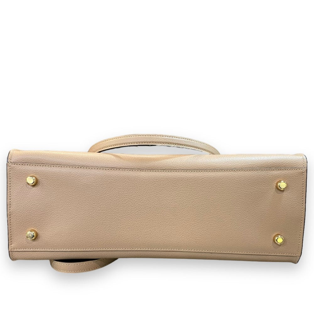 COACH Carryall 40 Leather Tote Bag Beige Size ONE SIZE