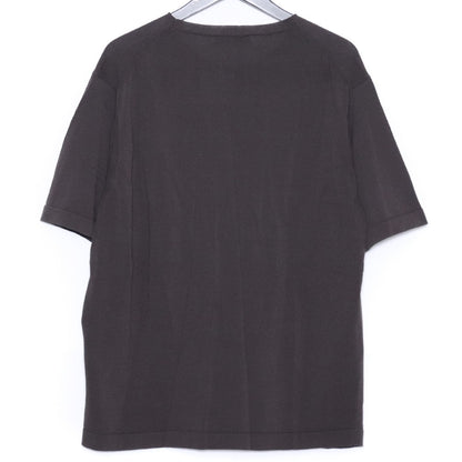 DEVOA 26SS THE STILL CENTER Dry Knit T-Shirt Gray Size 1