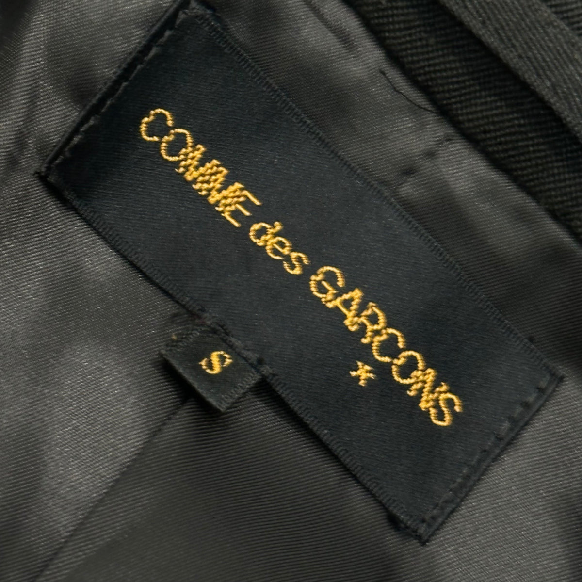 COMME des GARCONS 00AW Lip Print Jacket Black Size S