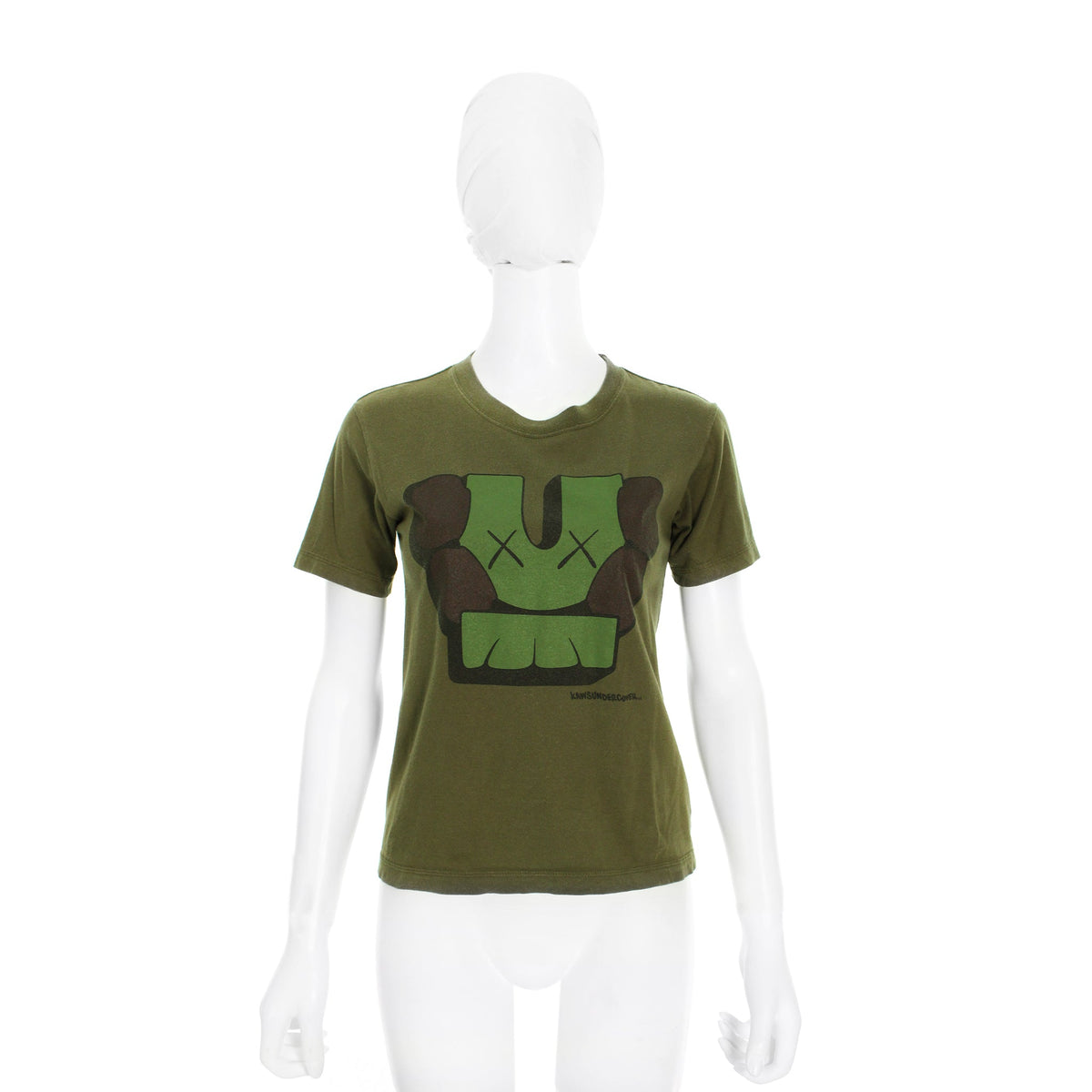 UNDERCOVER 2001 SS Green Long Sleeve T-Shirt Size S