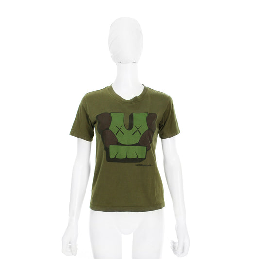 UNDERCOVER 2001 SS Green Long Sleeve T-Shirt Size S