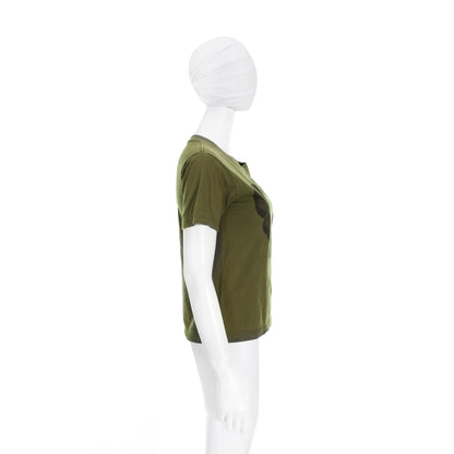 UNDERCOVER 2001 SS Green Long Sleeve T-Shirt Size S