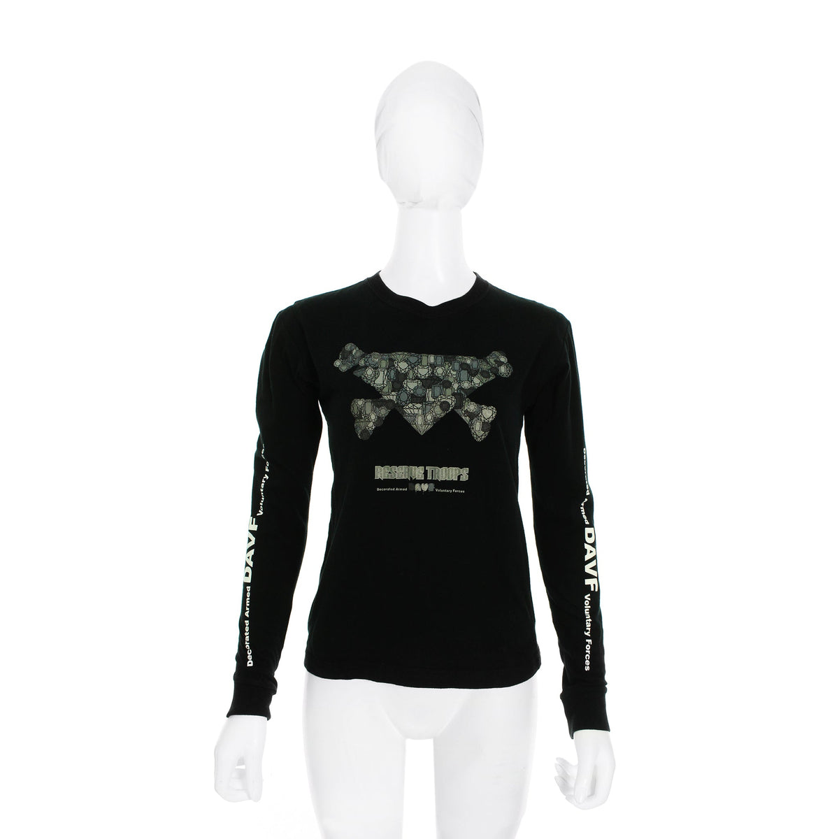 UNDERCOVER 2001 AW Black Long Sleeve T-Shirt Size S