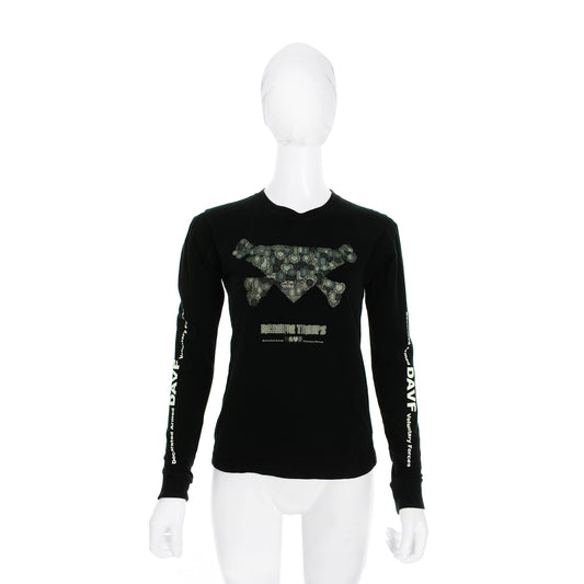 UNDERCOVER 2001 AW Black Long Sleeve T-Shirt Size S
