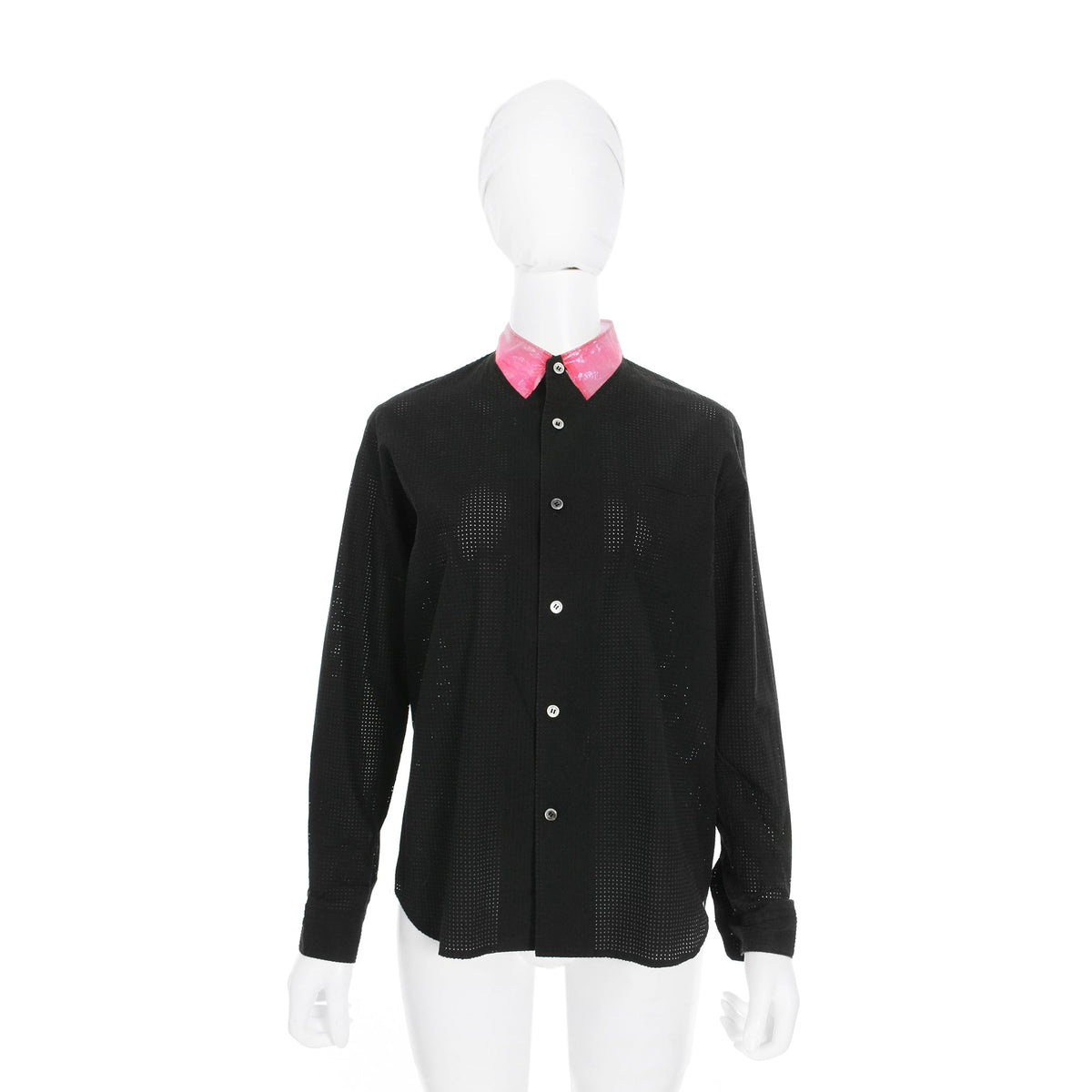 UNDERCOVER 2001 SS Black Long Sleeve Shirt Size S