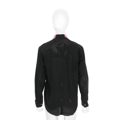 UNDERCOVER 2001 SS Black Long Sleeve Shirt Size S