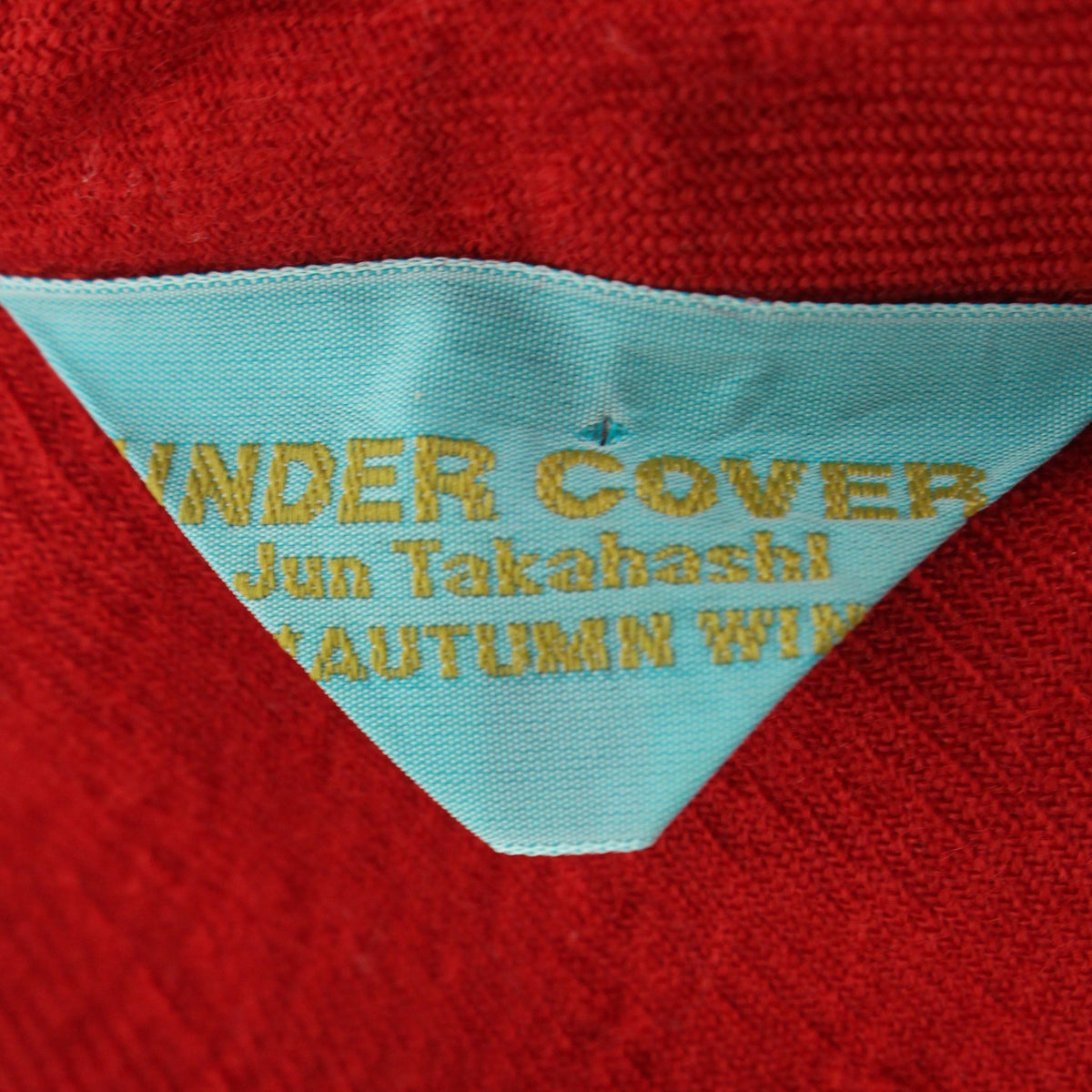 UNDERCOVER 1997 A/W Red Long Sleeve Shirt