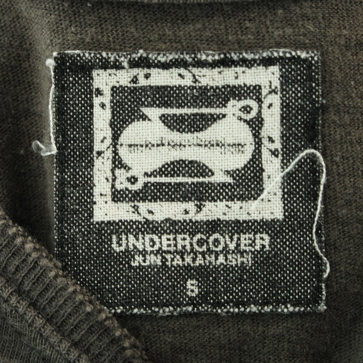 UNDERCOVER 2003 S/S Gray Long Sleeve Shirt Size S