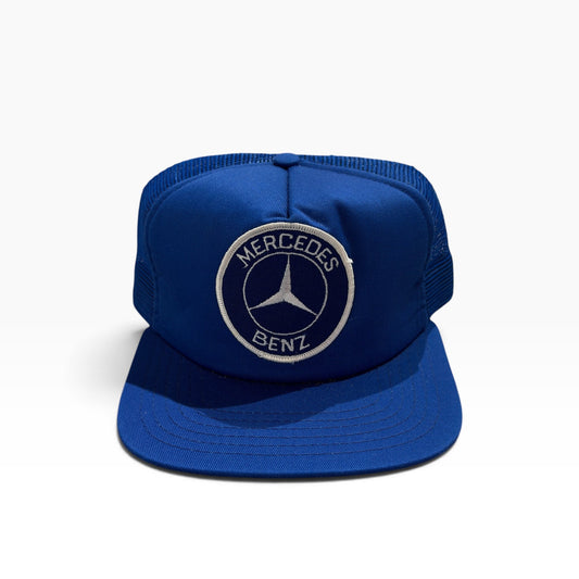 VINTAGE NEW ERA Deadstock Blue Snapback Size MEDIUM-LARGE