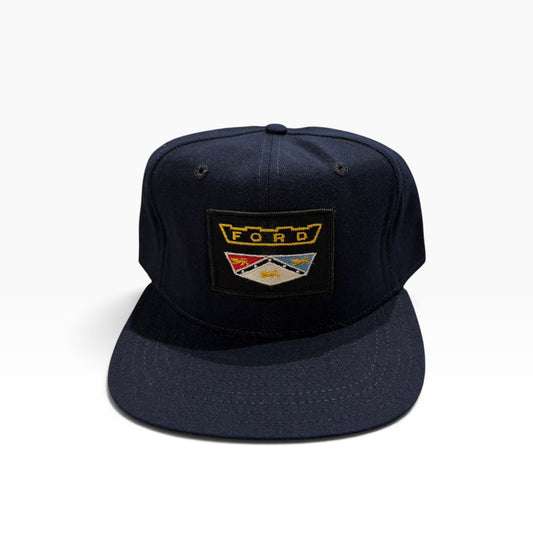 VINTAGE NEW ERA Deadstock Snapback Blue Size MEDIUM-LARGE