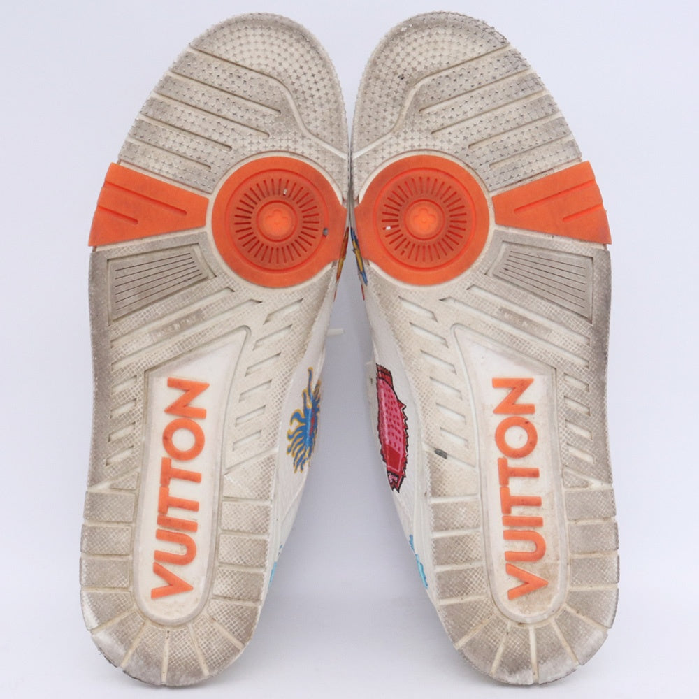 LOUIS VUITTON x Yayoi Kusama LV Trainer Sneakers White
