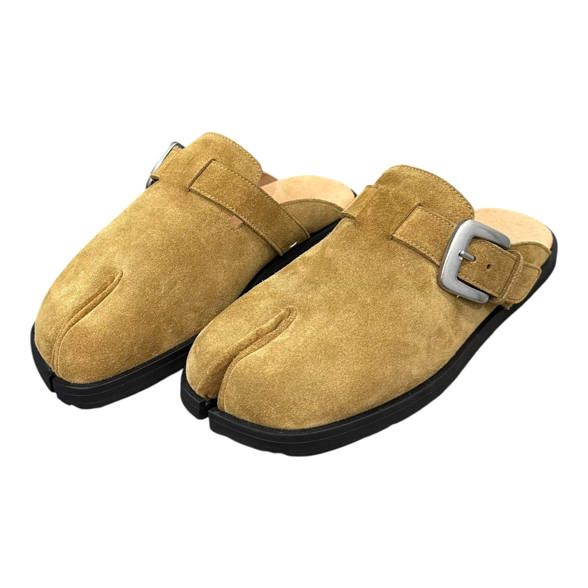 MAISON MARGIELA Tabi Anatomic Suede Sandals Cumin Size EU 40