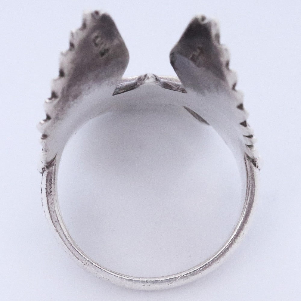 Goro's K18 Eagle Ring Silver Gold Size US 8.5