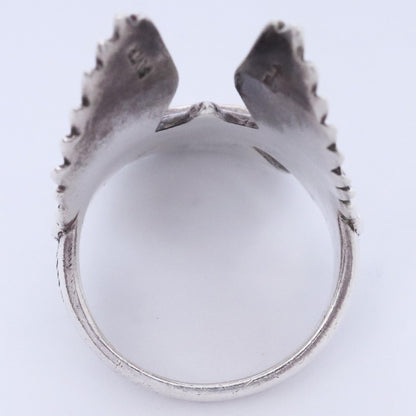 Goro's K18 Eagle Ring Silver Gold Size US 8.5