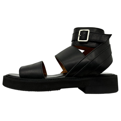COMME des GARCONS JUNYA WATANABE Leather Sandals Size M