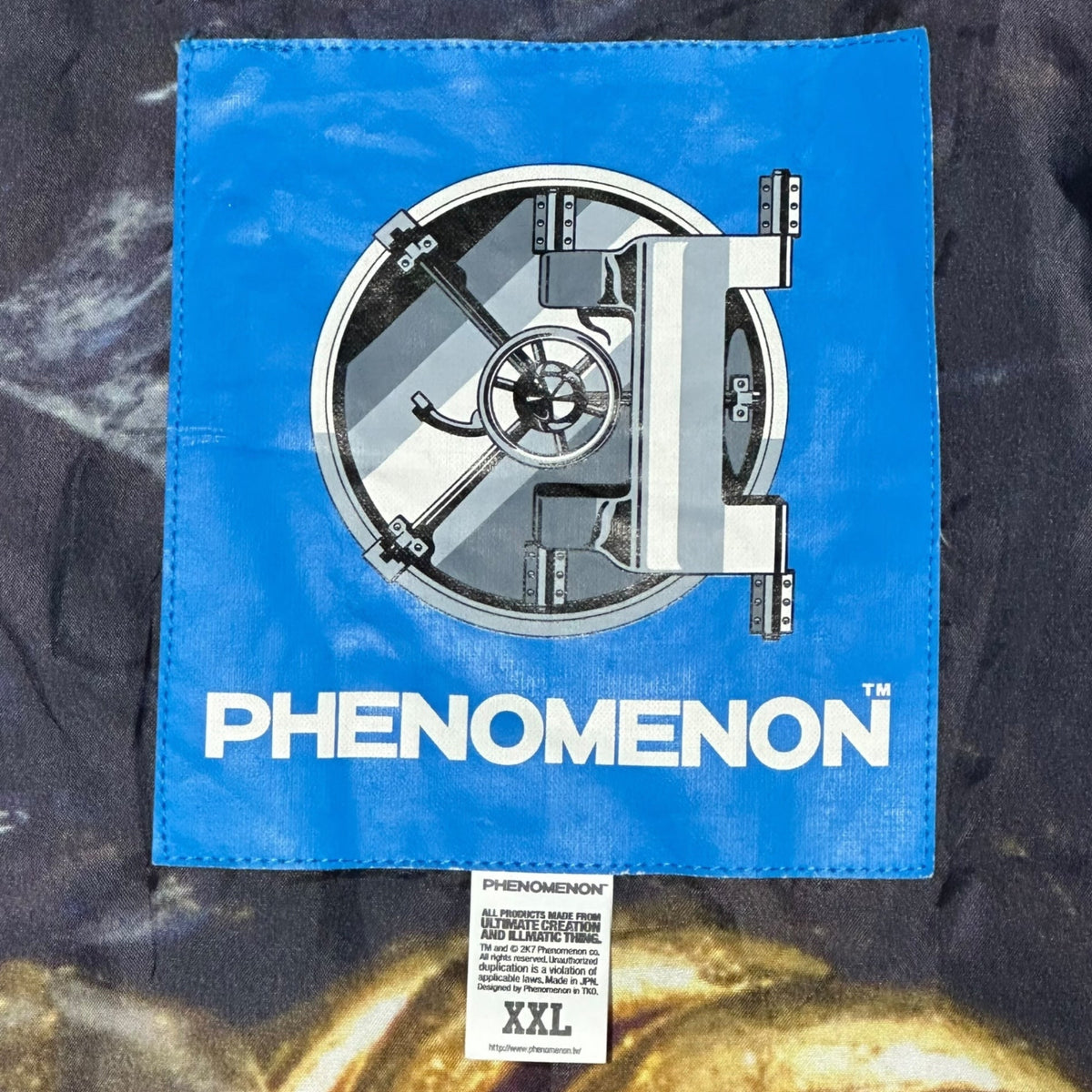 phenomenon Bubble Scarf Bomber Jacket Multi Size XXL