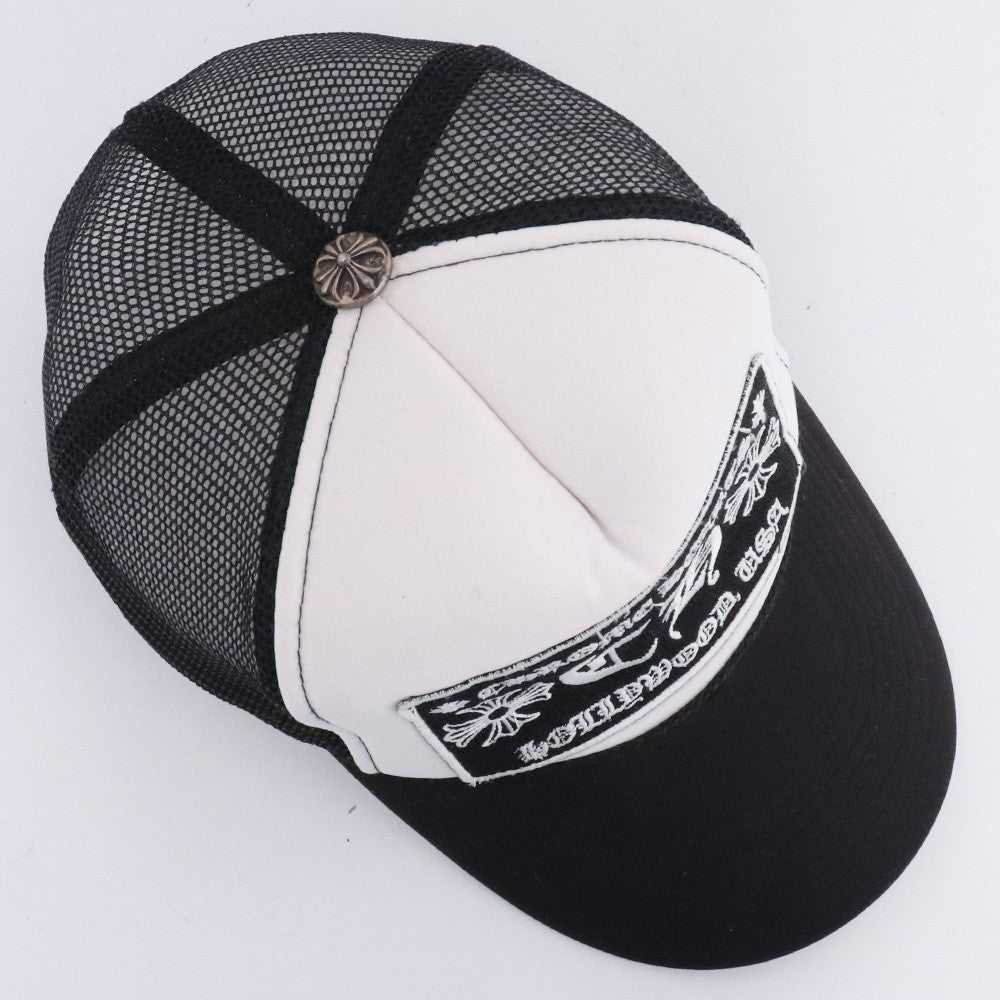 CHROME HEARTS OLD TRUCKER CAP Black Size F