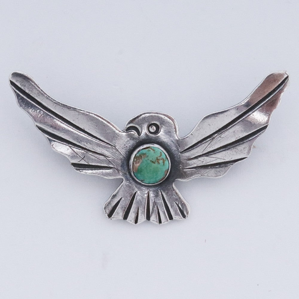NATIVE AMERICAN JEWELY SANTO DOMINGO VINTAGE Silver Size F