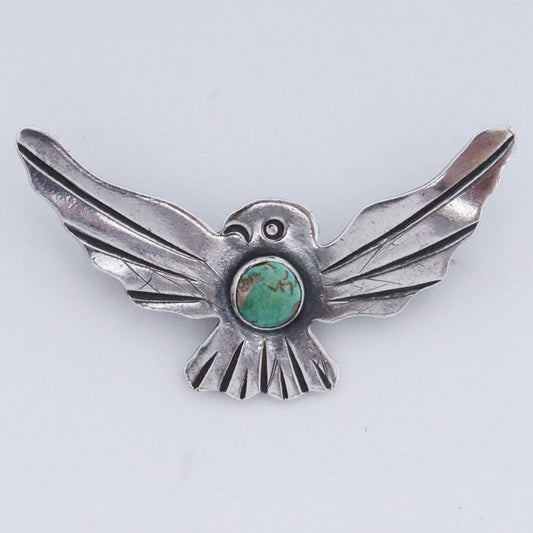 NATIVE AMERICAN JEWELY SANTO DOMINGO VINTAGE Silver Size F