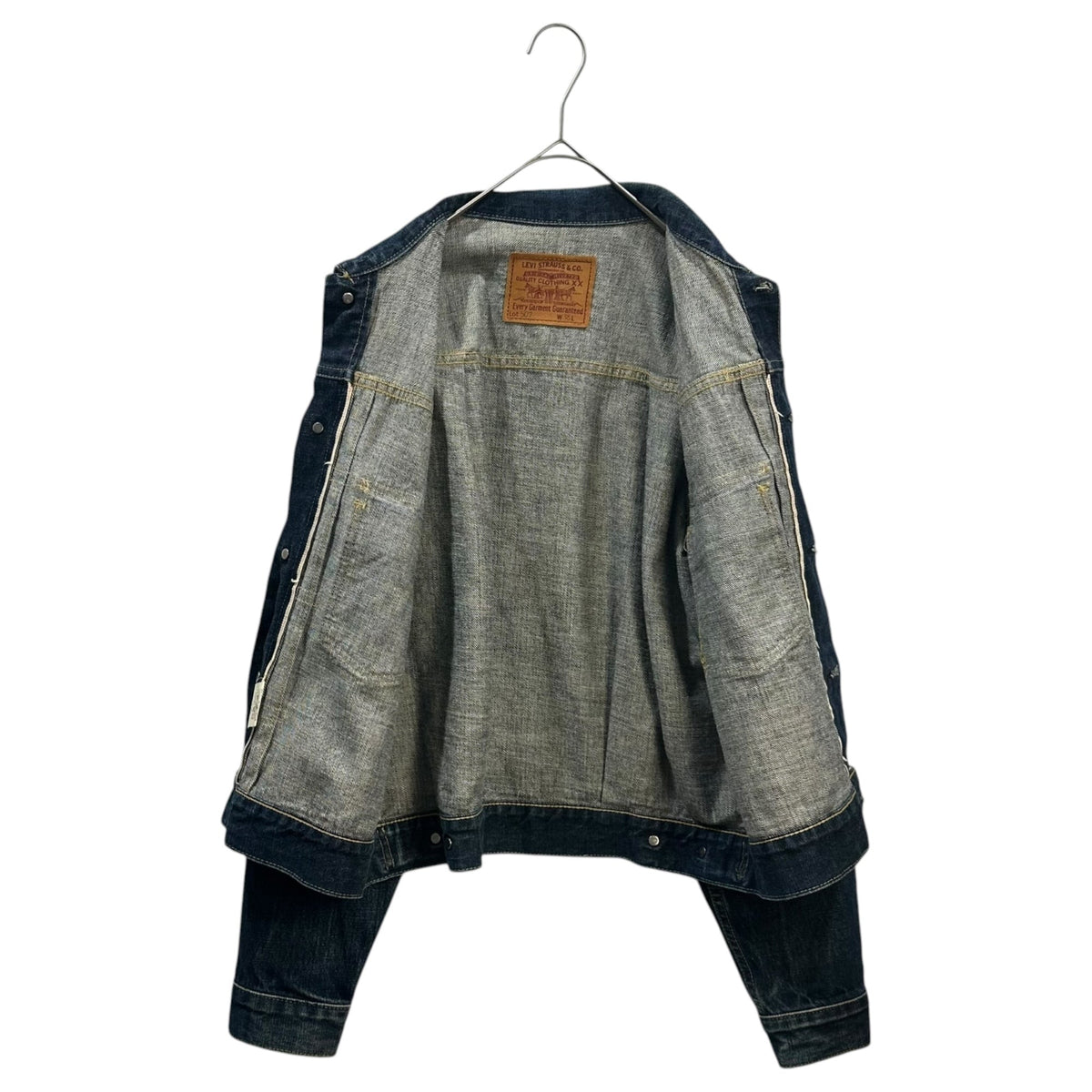 Levi's 90s 71507XX 2nd Type Denim Jacket Indigo Size 38