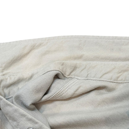 Kith 23SS Beige Solid Long Sleeve Button-Up Size XL