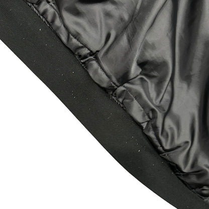 AVIREX Padded Oversized MA-1 Bomber Jacket Black Size L