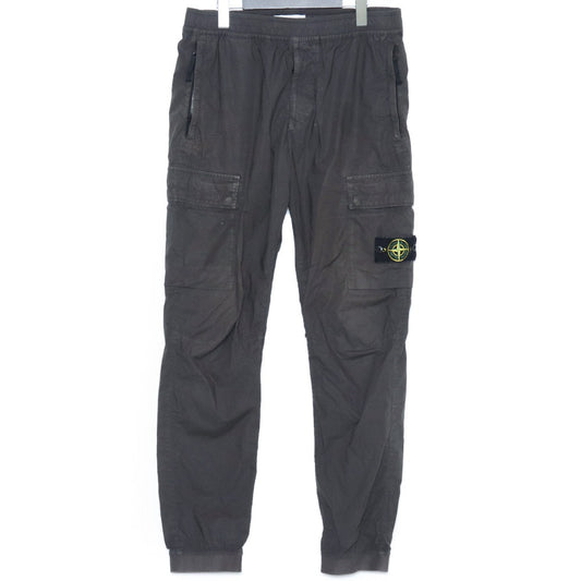 STONE ISLAND Compass Logo Patch Cargo Pants Gray Size 30