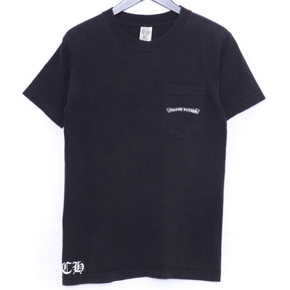CHROME HEARTS Old Arch Logo Print T-Shirt Black Size S