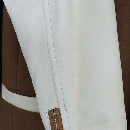 CRUCE&CO 16AW Varsity Chesterfield Coat Beige Size M