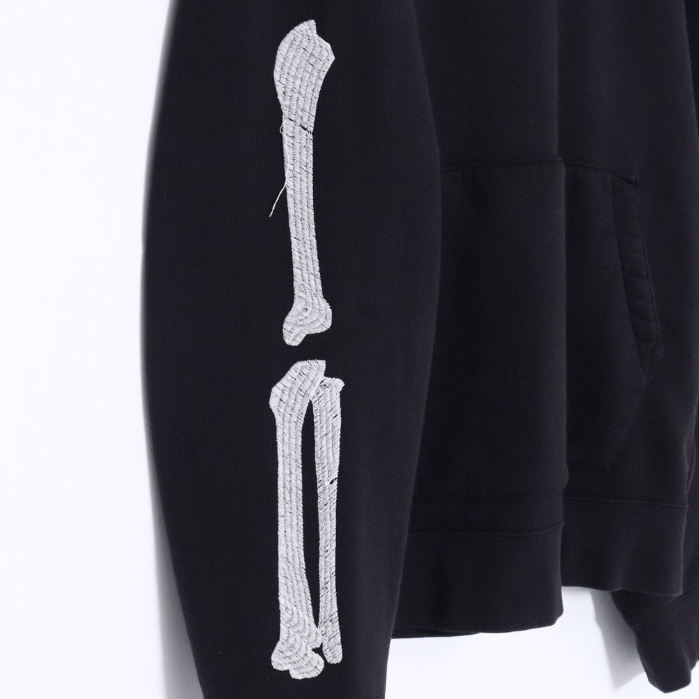 AMIRI Bones Oversized Hoodie Black Size XXL