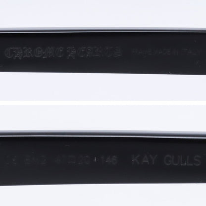 CHROME HEARTS KAY GULLS CH Sunglasses Black Size ONE SIZE