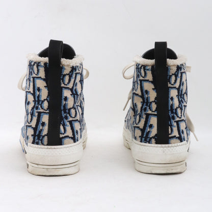 DIOR HOMME 22SS B23 Oblique High Sneakers Beige Size EU 42