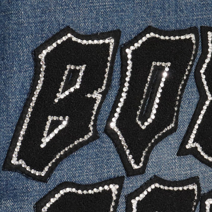 CELINE 22AW BOY DOLL Union Wash Denim Jacket Indigo Size XS