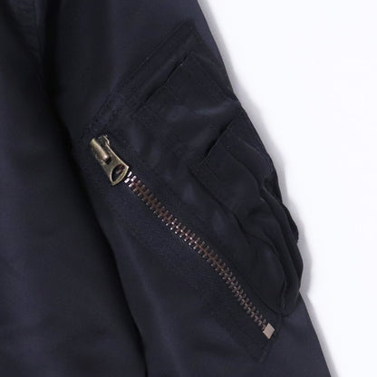 THE REAL MCCOY'S MA-1 Military Bomber Jacket Black Size S