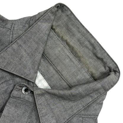 NUMBER (N)INE 01SS Jeff Buckley Skull Shirt Gray Size 3