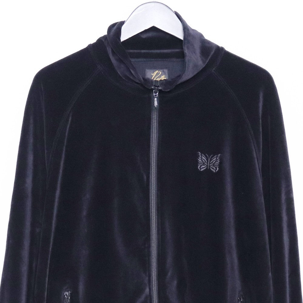 NEEDLES ARK Exclusive Velour Track Jacket Black Size M