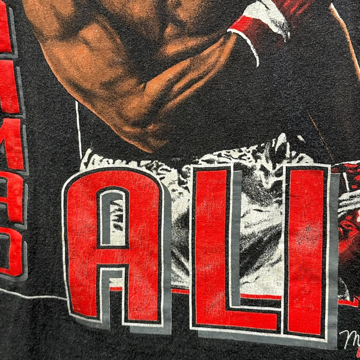 vintage 90s NUTMEG Muhammad Ali Graphic T-Shirt Multi Size L