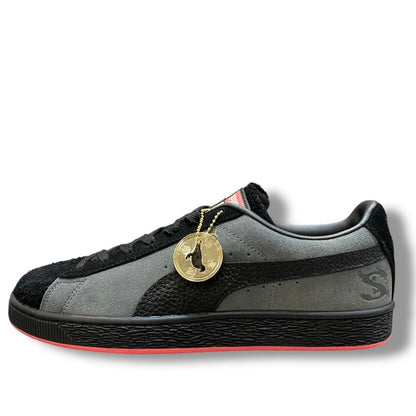 Puma SUEDE STAPLE BLACK/SHADOW GRAY Sneakers Size 27.5cm