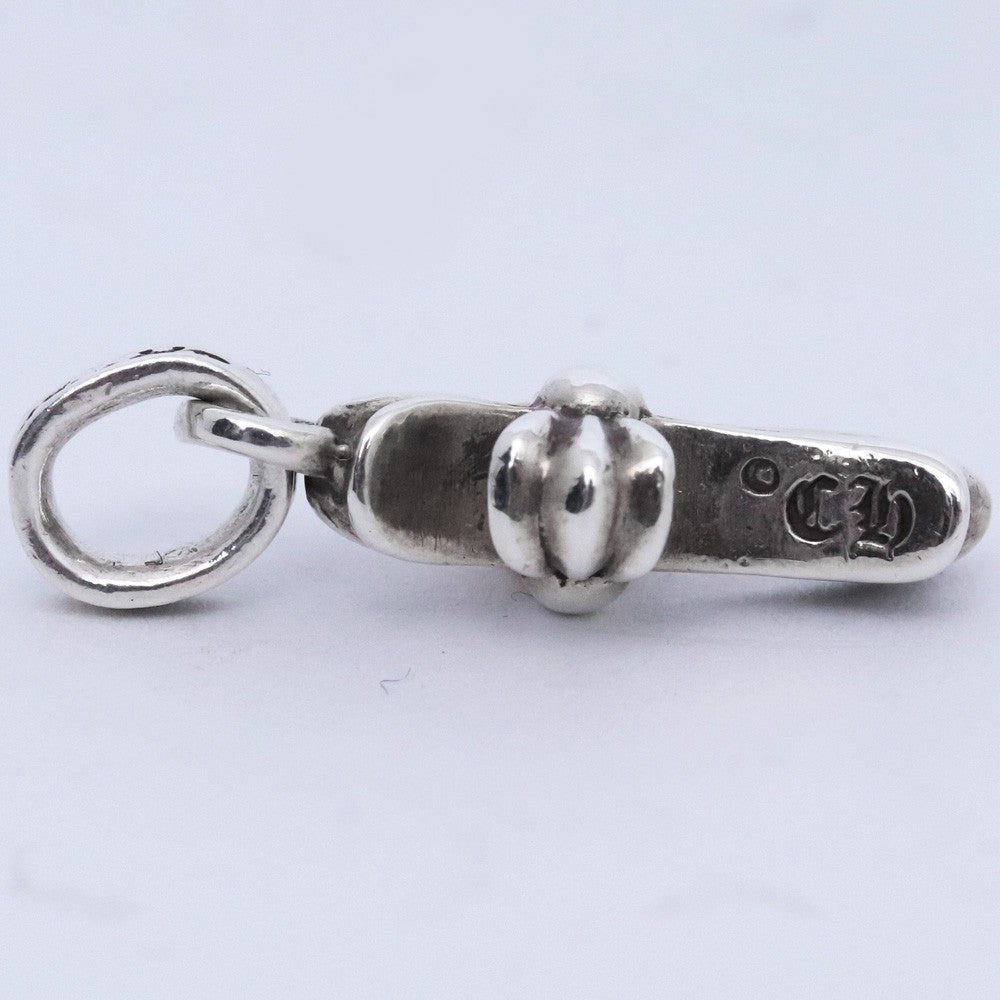 CHROME HEARTS CRS BBYFAT CH Cross Pendant Silver Size F