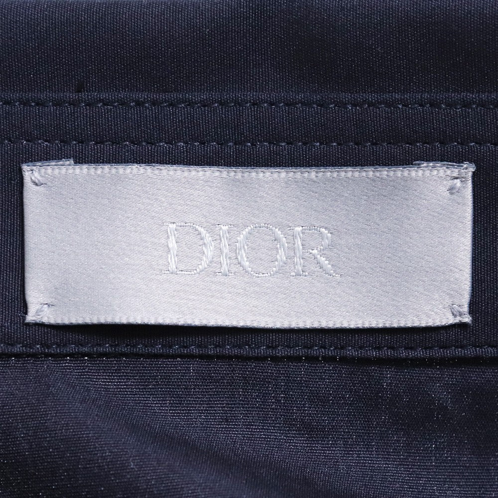 Dior x Nike 20AW Air Dior Wing Logo Shirt Navy Size 40