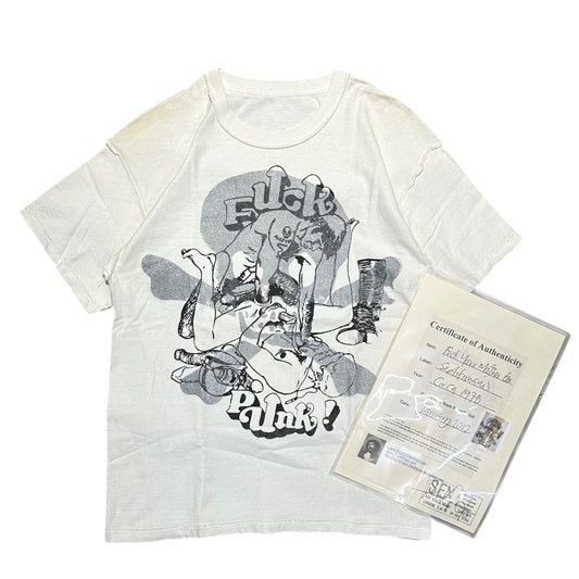 SEDITIONARIES 70s Vintage "Fuck Mother" T-Shirt Size FREE